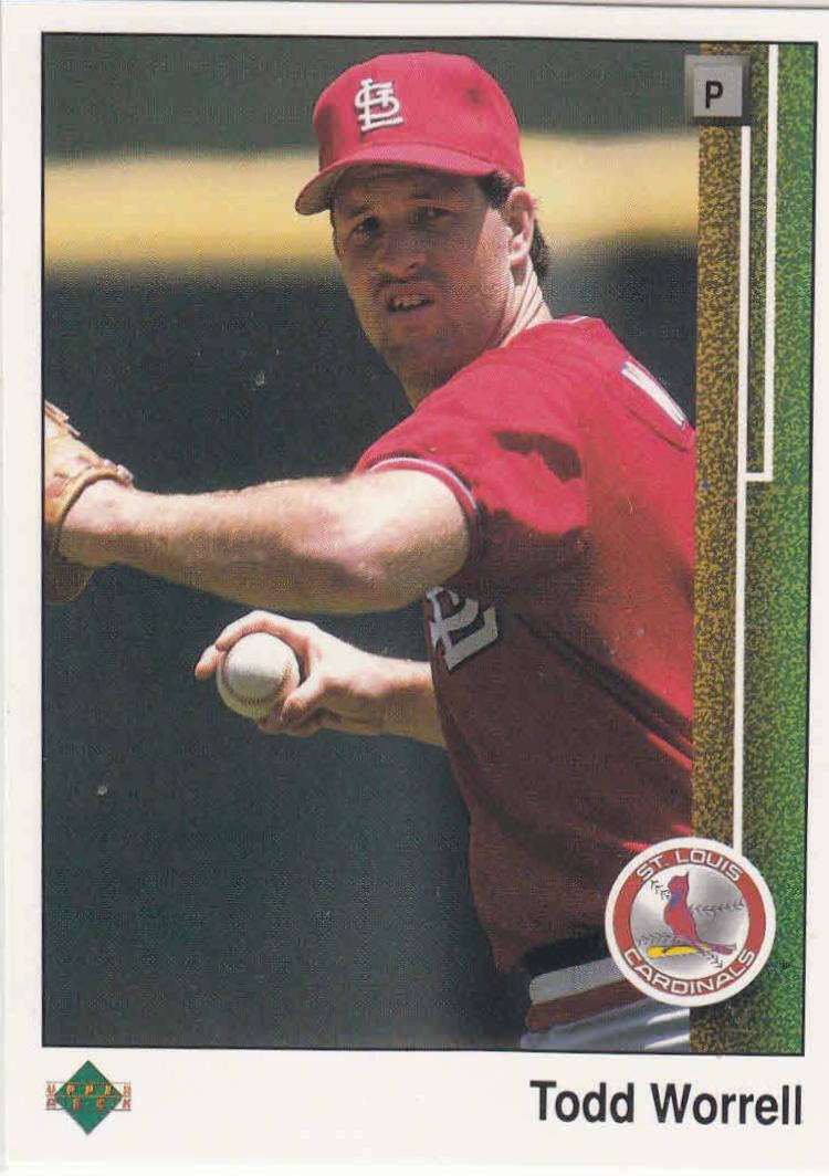 1989 Upper Deck Todd Worrell #512 card