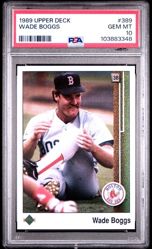 1989 Upper Deck Wade Boggs #389 card