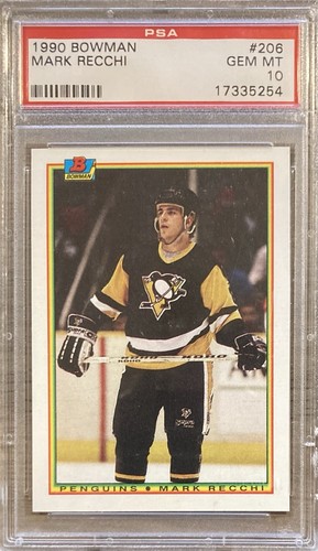 1990 Bowman Mark Recchi #206 card