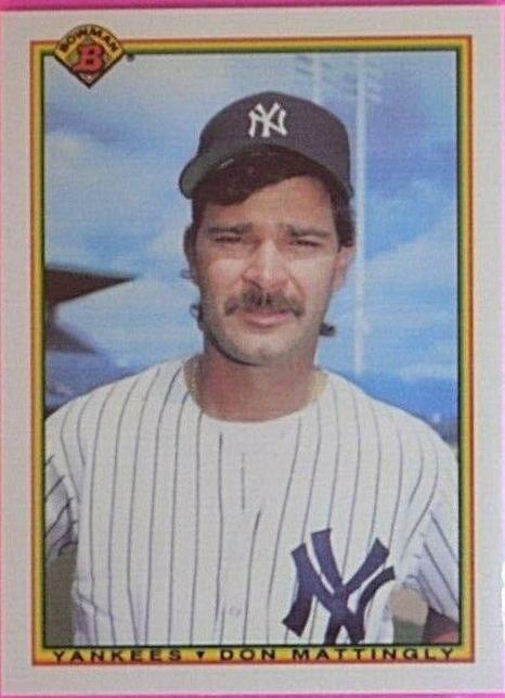 1990 Bowman Tiffany Don Mattingly #443 card