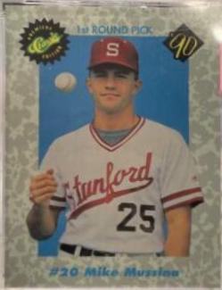 1990 Classic Draft Picks Mike Mussina #20 card