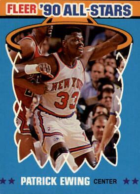 1990 Fleer All-Star Patrick Ewing #12 card