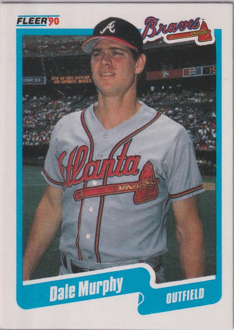 1990 Fleer Dale Murphy #591 card