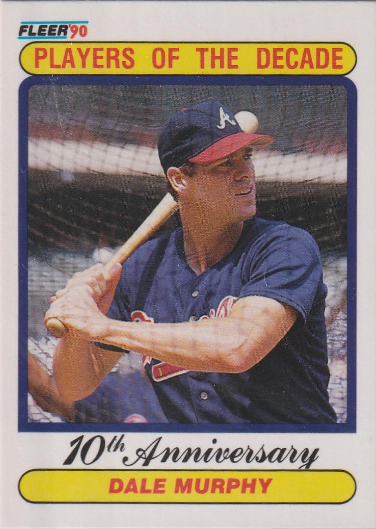 1990 Fleer Dale Murphy #623 card