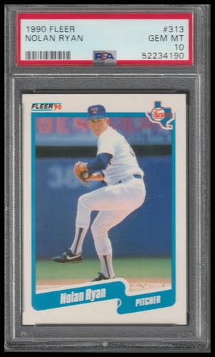 1990 Fleer Nolan Ryan #313 card