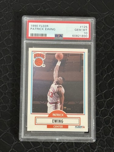 1990 Fleer Patrick Ewing #125 card