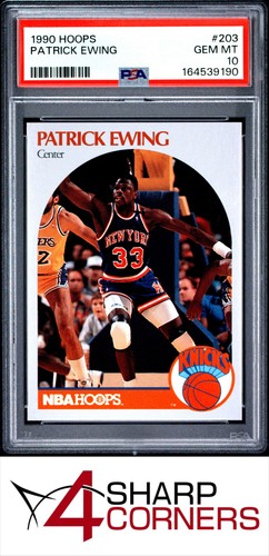 1990 Hoops Patrick Ewing #203 card