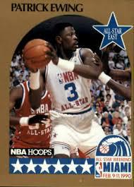 1990 Hoops Patrick Ewing #4 card