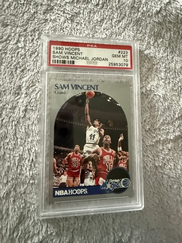 1990 Hoops Sam Vincent #223 card