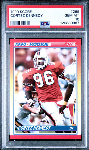 1990 Panini Score Cortez Kennedy #299 card