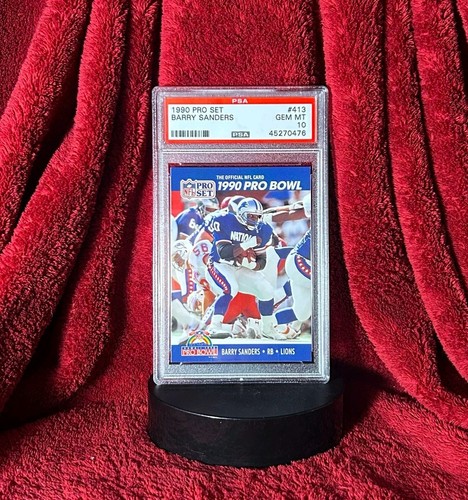 1990 Pro Set Barry Sanders #413 card