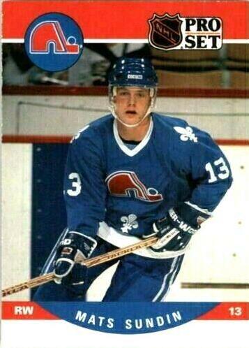 1990 Pro Set Mats Sundin #636 card