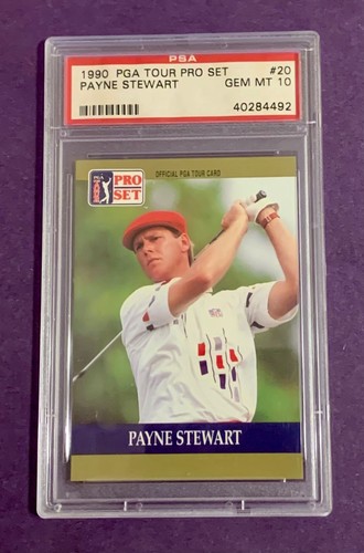 1990 Pro Set PGA Tour Payne Stewart #20 card
