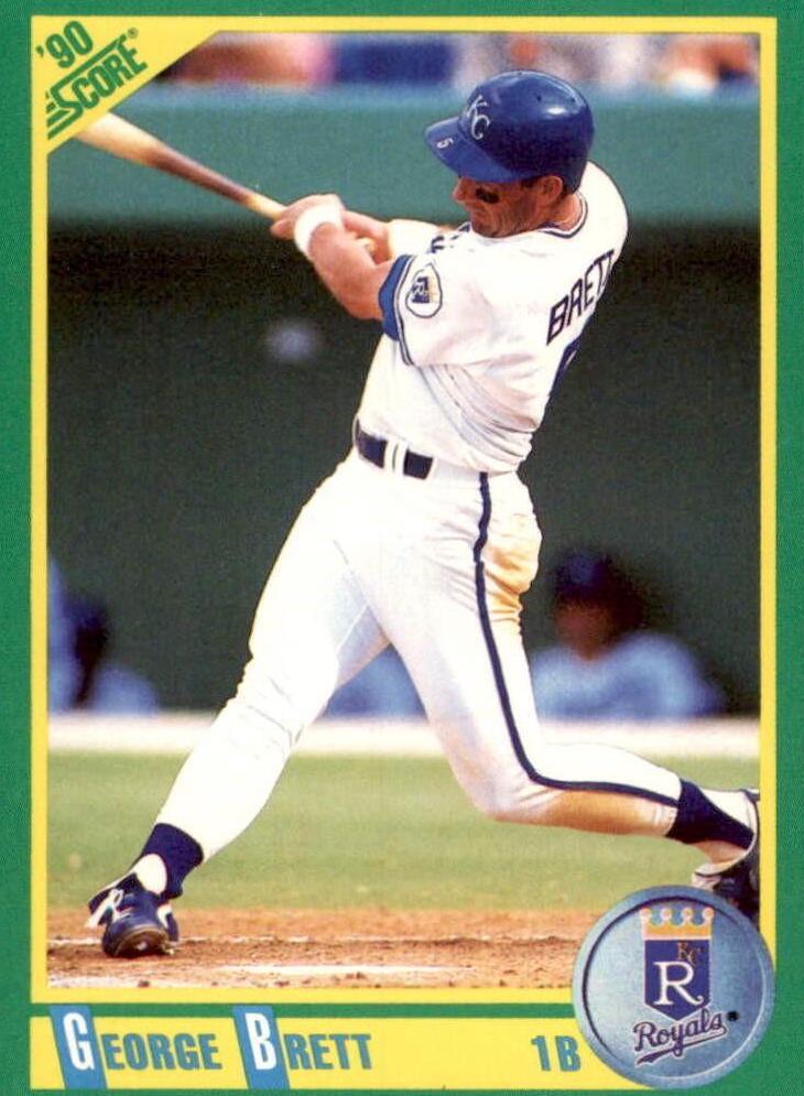 1990 Score George Brett #140 card
