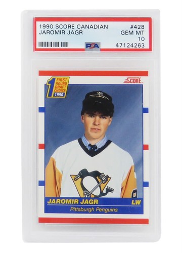 1990 Score Jaromir Jagr #428 card