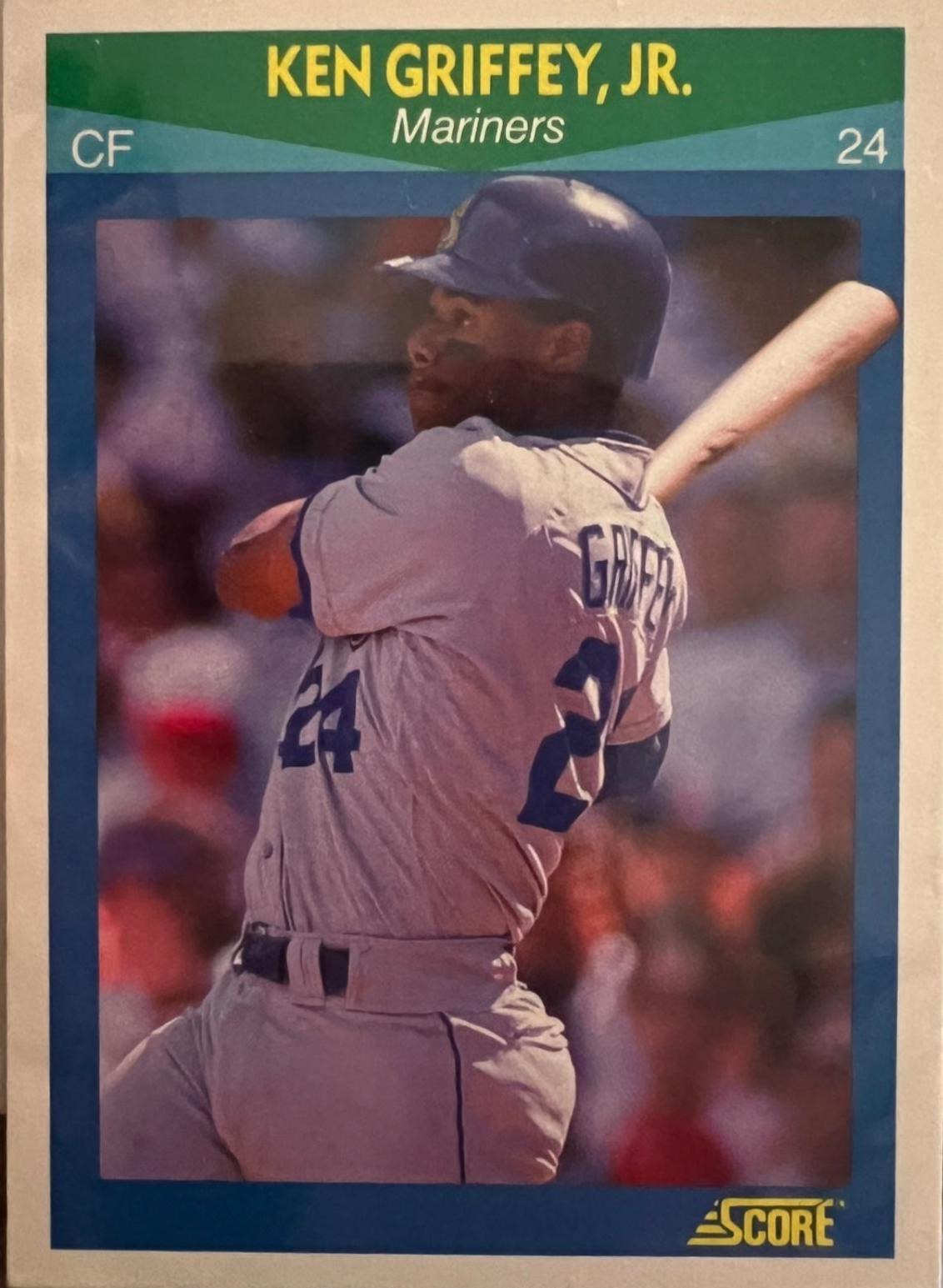 1990 Score Rising Stars Ken Griffey Jr. #3 card