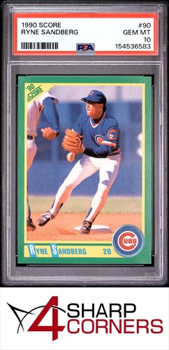 1990 Score Ryne Sandberg #90 card