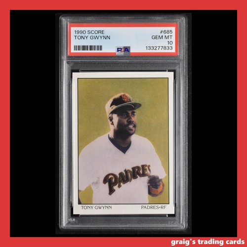 1990 Score Tony Gwynn #685 card