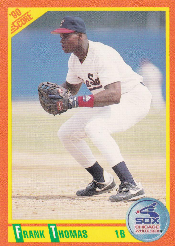 1990 Score Traded Frank Thomas #86T card