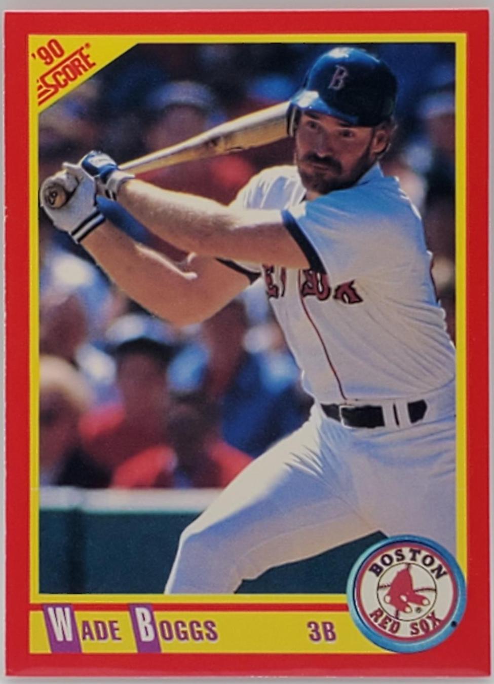 1990 Score Wade Boggs #245 card