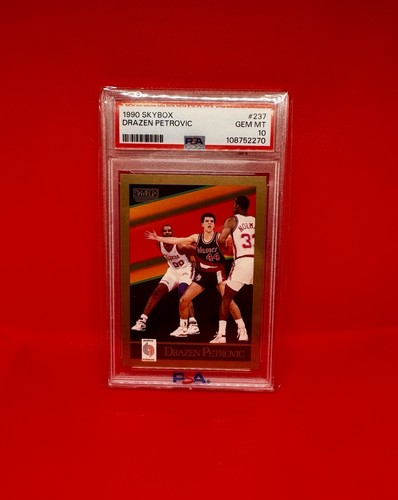 1990 Skybox Drazen Petrovic #237 card