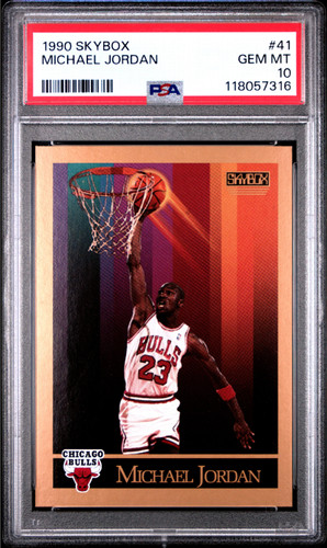 1990 Skybox Michael Jordan #41 card