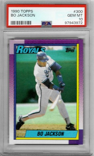 1990 Topps Bo Jackson #300 card