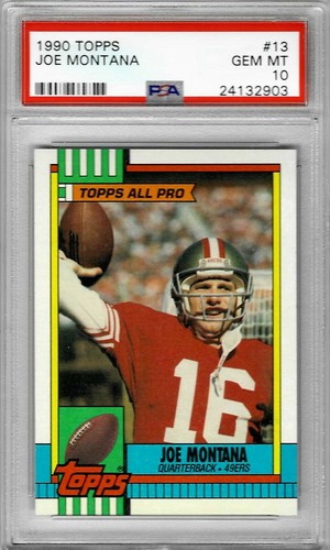 1990 Topps Joe Montana #13 card