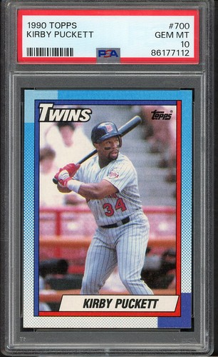 1990 Topps Kirby Puckett #700 card
