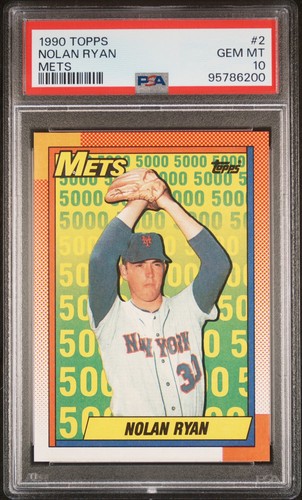 1990 Topps Nolan Ryan #2 card