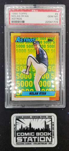 1990 Topps Nolan Ryan #4 card