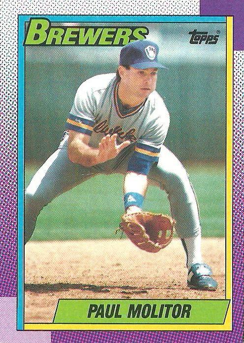 1990 Topps Paul Molitor #360 card