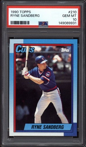 1990 Topps Ryne Sandberg #210 card