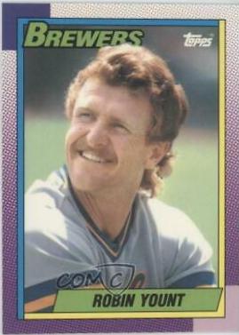 1990 Topps Tiffany Robin Yount #290 card
