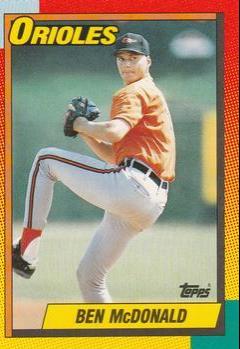 1990 Topps Traded Ben McDonald #70T card