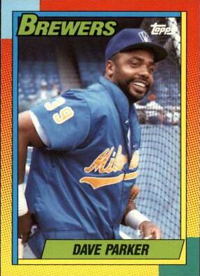 1990 Topps Traded Dave Parker #86T card