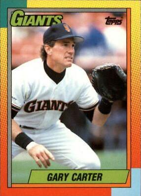 1990 Topps Traded Gary Carter #19T card