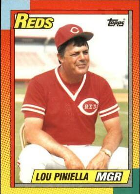 1990 Topps Traded Lou Piniella #96T card