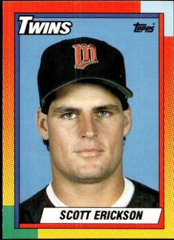 1990 Topps Traded Scott Erickson #29T card