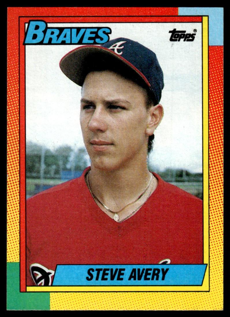 1990 Topps Traded Steve Avery #4T card