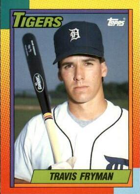 1990 Topps Traded Travis Fryman #33T card
