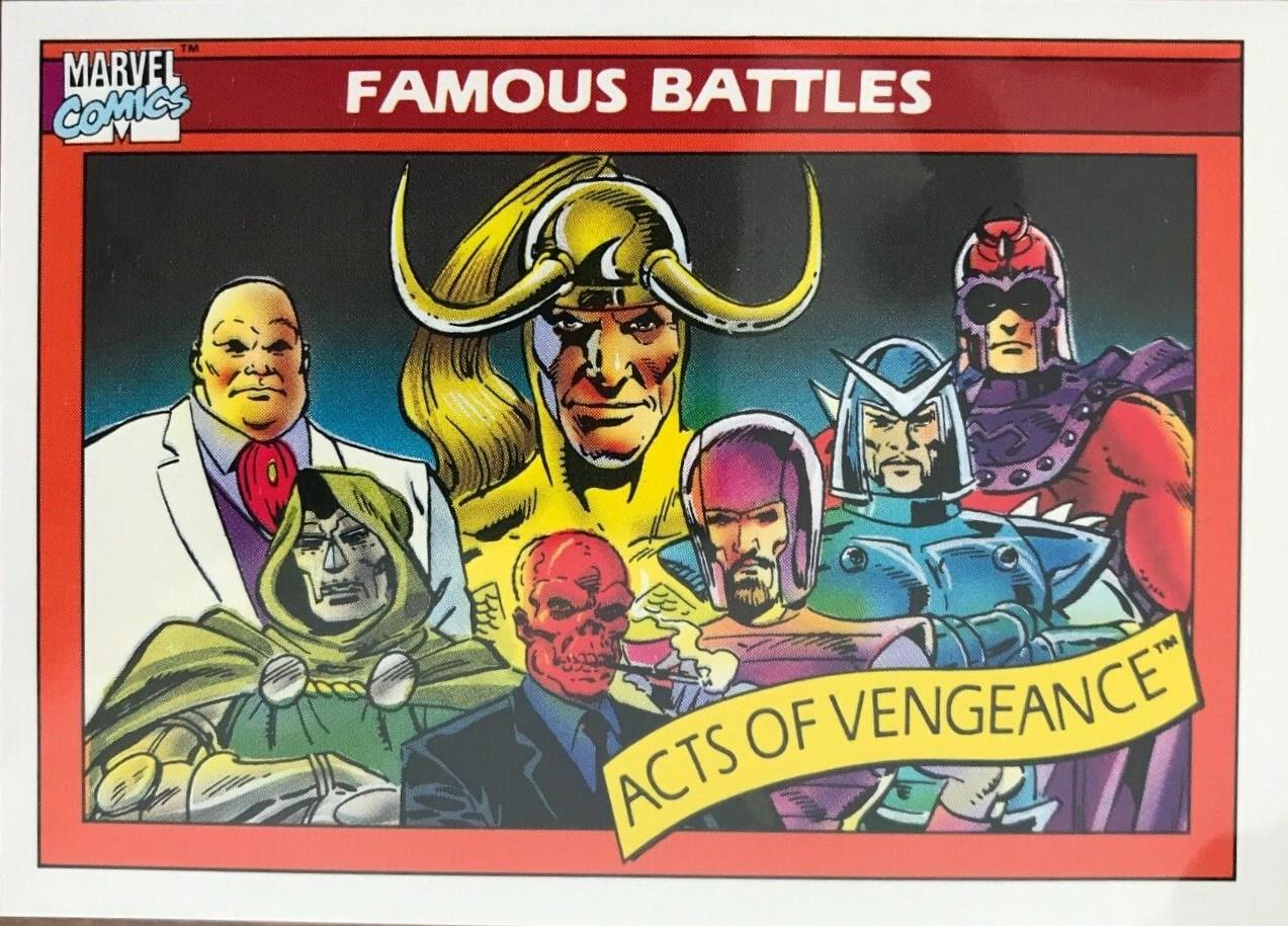 1990 Universe Acts of Vengeance #105 card