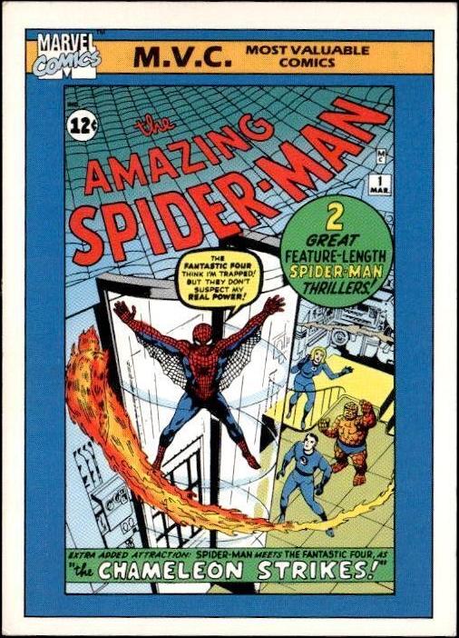 1990 Universe Amazing Spider-Man #1 #131 card