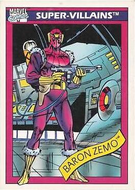 1990 Universe Baron Zemo #53 card