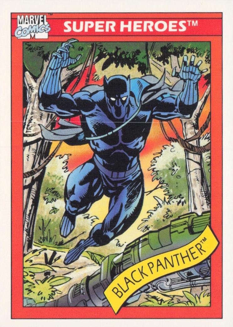 1990 Universe Black Panther #20 card