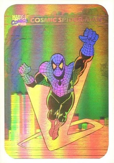 1990 Universe Cosmic Spider-Man [Hologram] #MH1 card