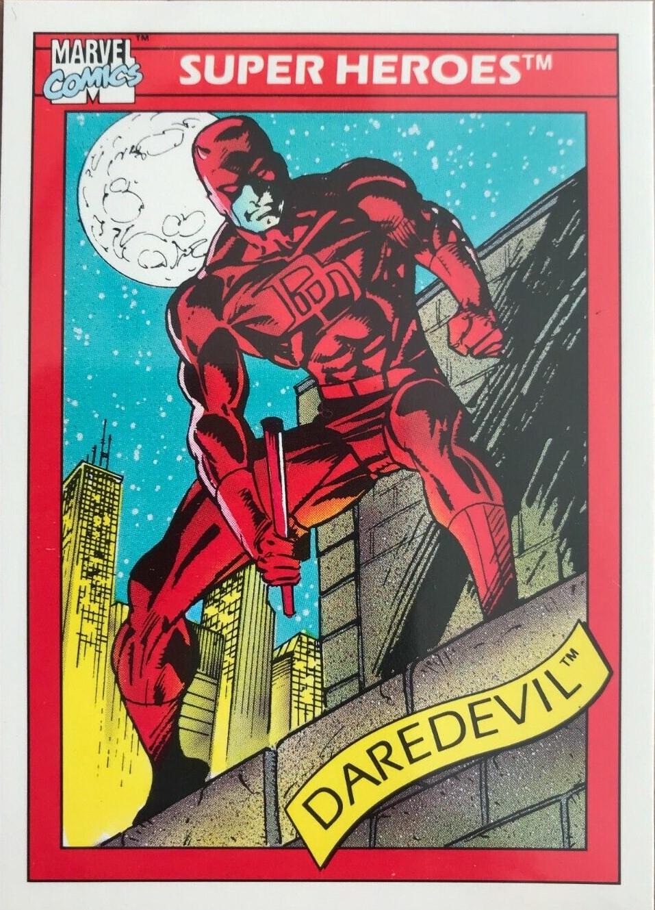 1990 Universe Daredevil #4 card