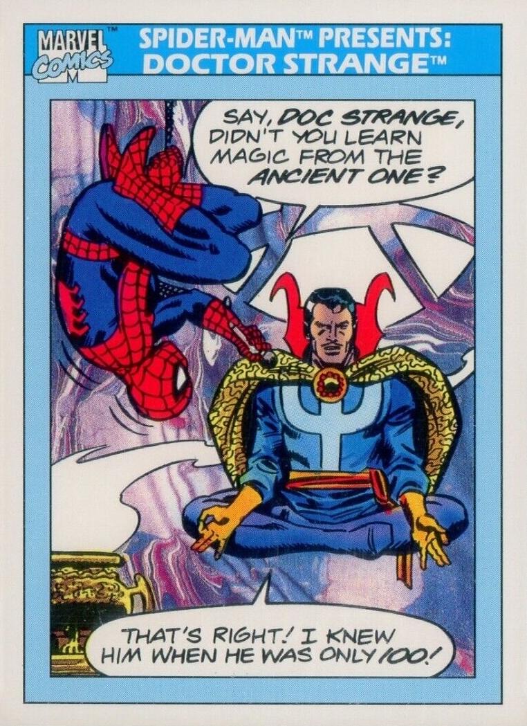 1990 Universe Doctor Strange #158 card