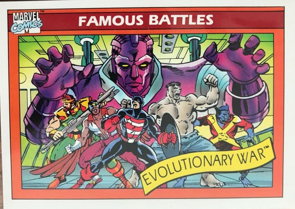 1990 Universe Evolutionary War #103 card
