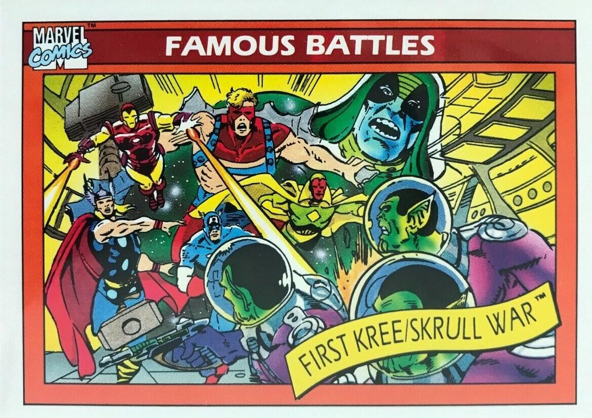 1990 Universe First Kree/Skrull War #123 card